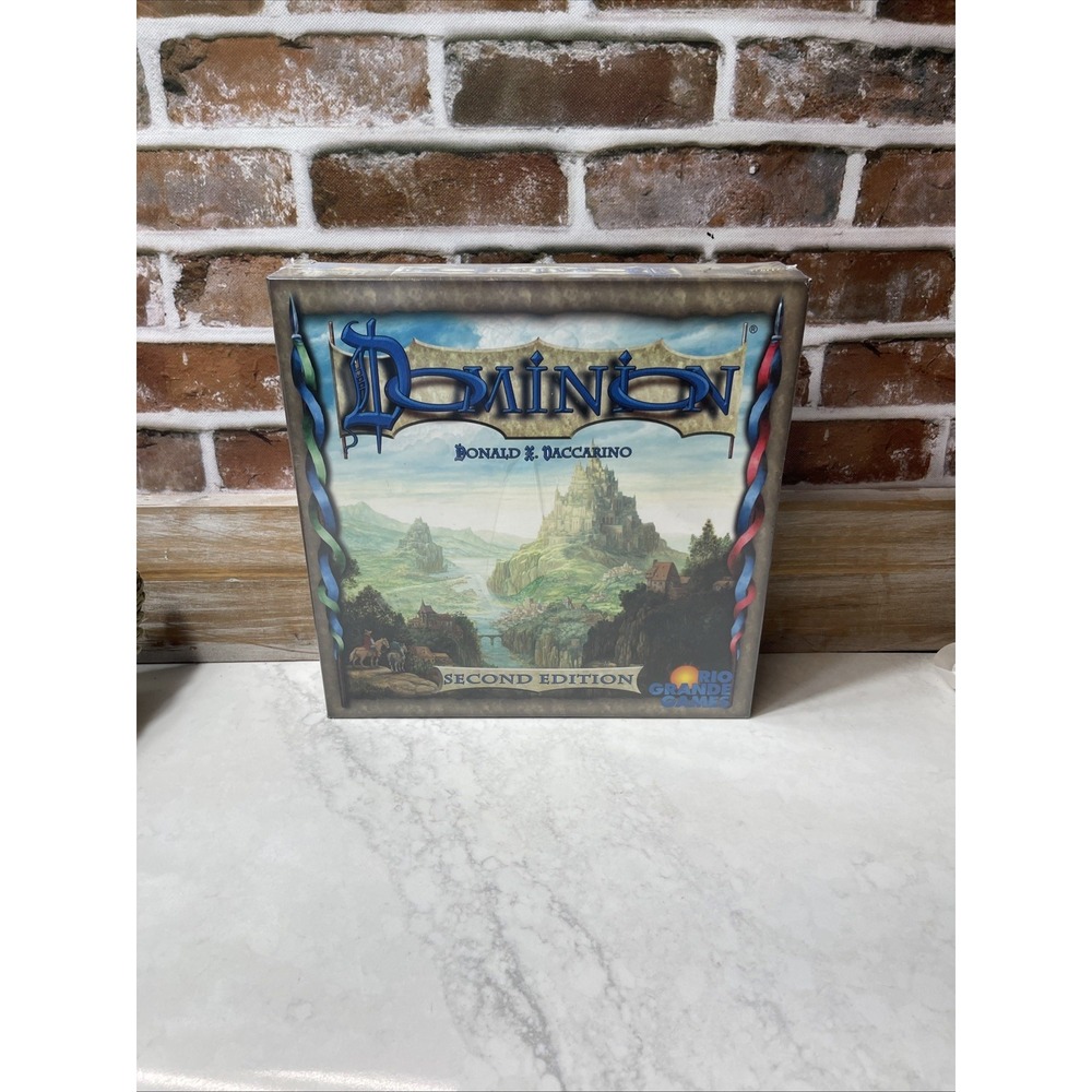 Dominion 2nd Edition Core Game Rio Grande Games Board Game NEW Sealed Vaccarino